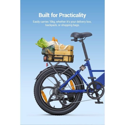 Bicicleta Eléctrica HillMiles Mile 2 Motor 250W 36V 13Ah Todoterreno 20"