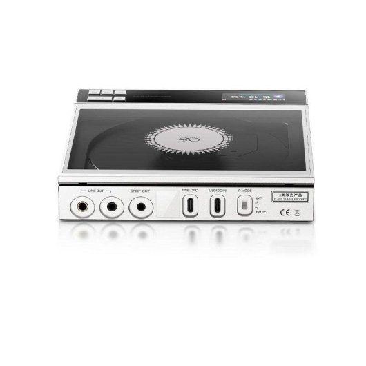 Leitor CD Shanling EC Zero AKM 836 mW Bluetooth 5.3 USB DAC Portátil