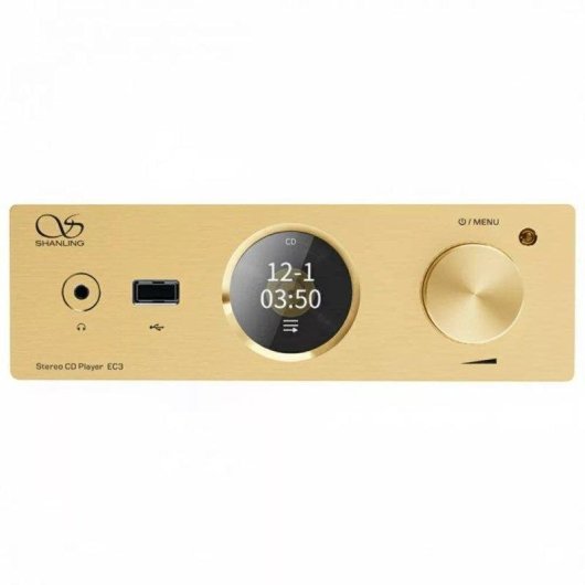Leitor CD Shanling EC3 70mW RMS Bluetooth LDAC USB Hi-Fi Alumínio