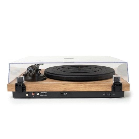 Tocadiscos Vulkkano TD20 Audio-Technica VM95E Prévio Phono Integrado Tracção Correia