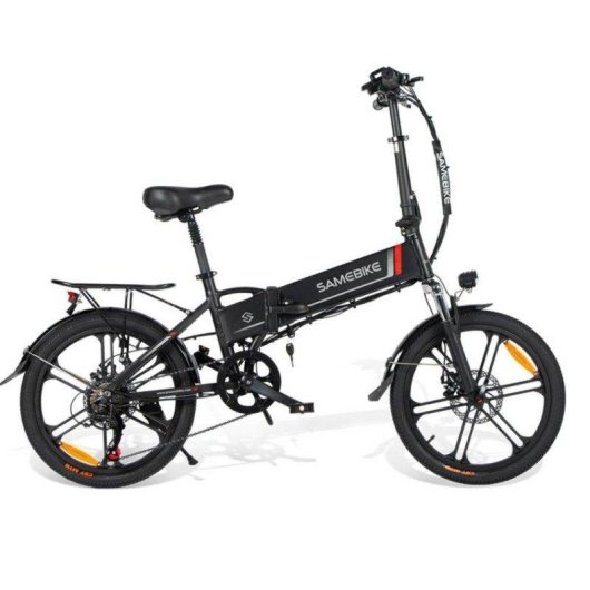 Bicicleta Eléctrica Plegable Samebike 20LVXD30-II 250W 48V 70 km