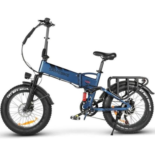 Vélo électrique Samebike RS-A02 Pro 250W 48V 15Ah 20x4.0 pouces Bleu