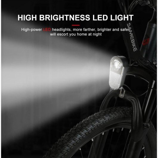 Bicicletta elettrica Samebike SY26-II Prestazioni 500 W