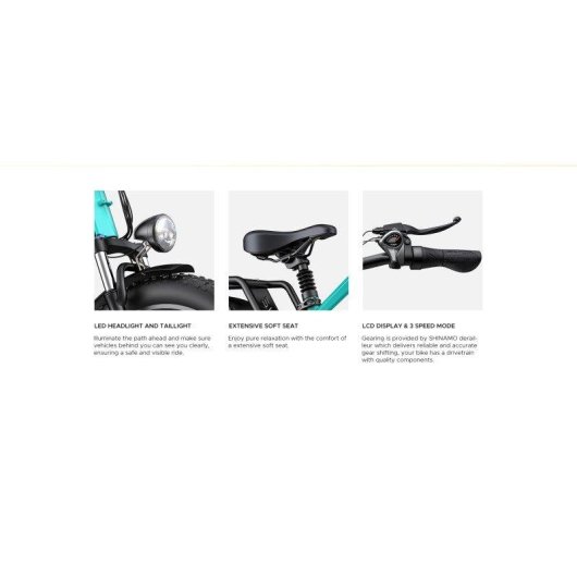 Bicicleta Eléctrica ENGWE E26 ST Motor 250W Batería 48V Neumáticos Todoterreno