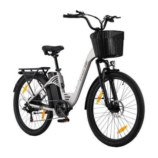 Bicicleta Eléctrica TTGO C2 Pro 250 W 36 V 18 Ah Ruedas 26"