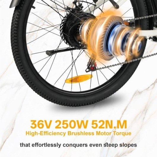Velo Electrique TTGO C2 Pro 250 W Pneus 26 pouces