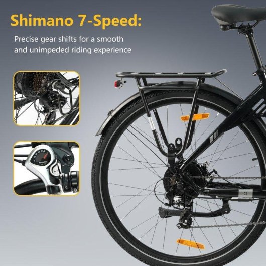 Bicicleta eléctrica TTGO C3 SE 250W 36V 18Ah 28" todoterreno