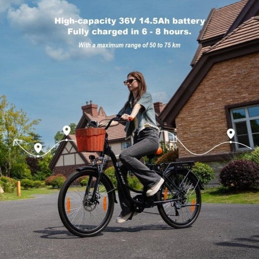Bicicleta Eléctrica TTGO YY-26ST 250W 26" 36V 14,5 Ah