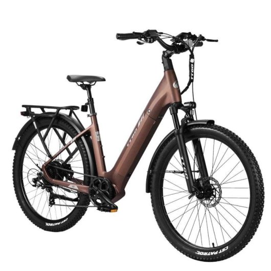 Bicicleta eléctrica TTGO Z3 Motor 250 W Batería 48 V 15 Ah Neumáticos 27,5"