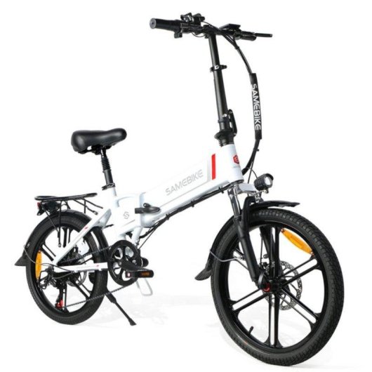 Bicicleta eléctrica plegable Samebike 20LVXD30-II 250W 48V 10Ah 70km