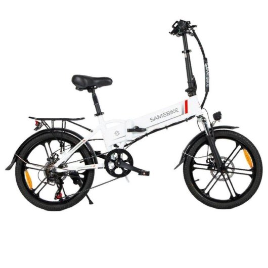 Bicicleta eléctrica plegable Samebike 20LVXD30-II 250W 48V 10Ah 70km