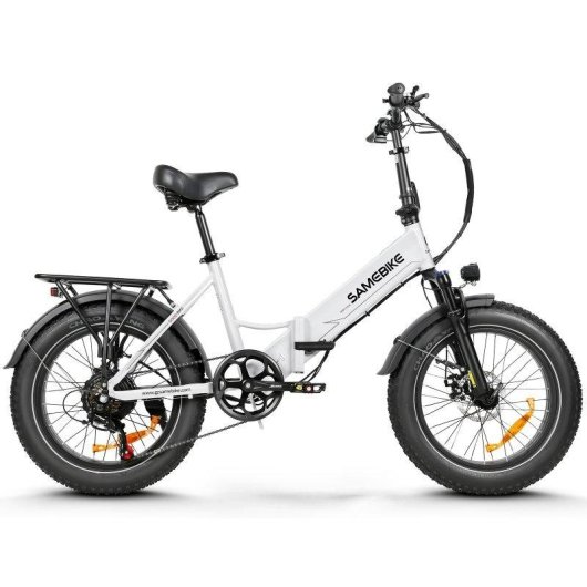 Bicicleta eléctrica Samebike LOTDM200-II plegable 250 W 48 V 13 Ah neumáticos 20x4"
