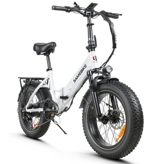 Bicicleta eléctrica Samebike LOTDM200-II plegable 250 W 48 V 13 Ah neumáticos 20x4"