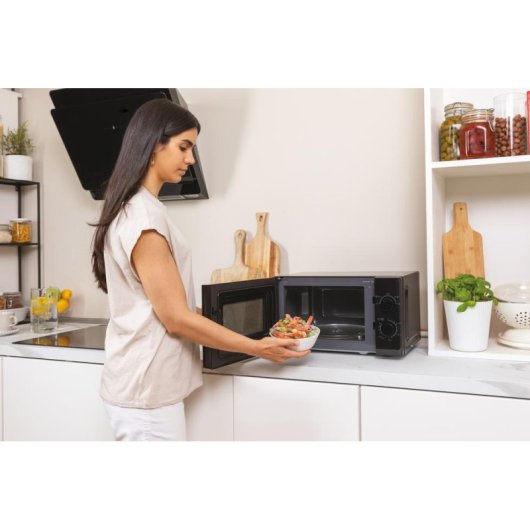 Microondes Candy Idea CBLK20SMB 20 L 700 W avec plateau tournant noir