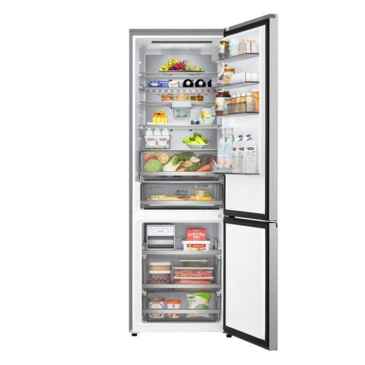Frigorífico Combi LG GBBW726CMB Total No Frost 203cm 465L C Prateado WiFi