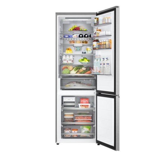 Frigorífico Combi LG GBBW726CMB Total No Frost 203cm 465L C Prateado WiFi