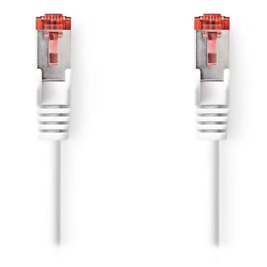 Cable Nedis CCGL85221WT05 Cat6 SFTP 0,5 m Blanc