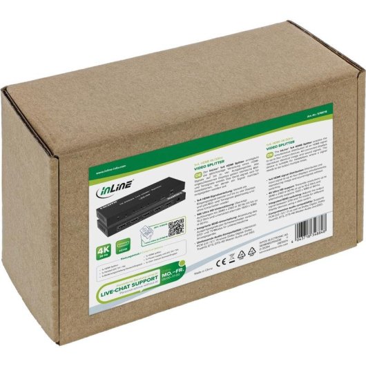 HDMI Splitter Sbox 1x4 4K UHD
