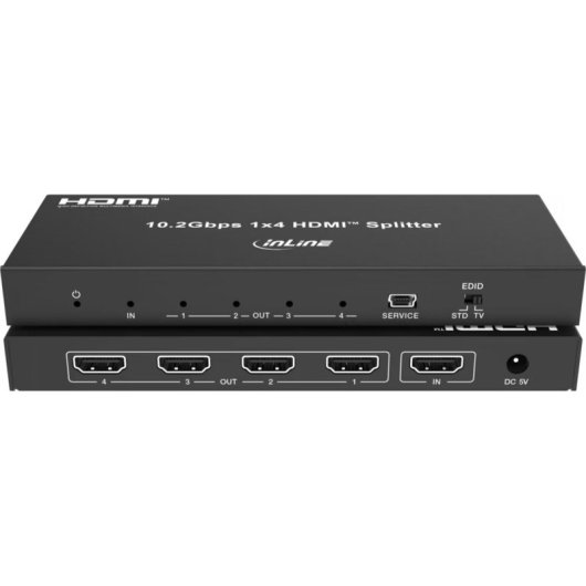 HDMI Splitter Sbox 1x4 4K UHD
