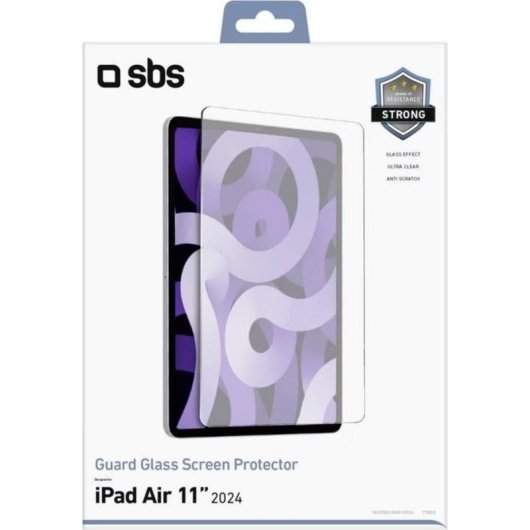 Protecteur ecran SBS iPad Air 11 pouces Verre trempe