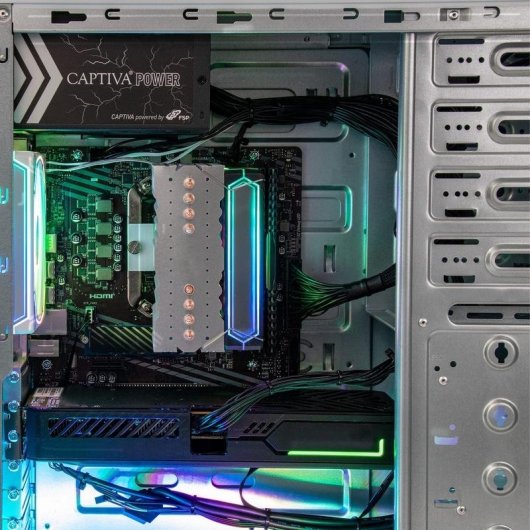 PC Sobremesa Captiva 102436 AMD Ryzen 7 8700F 16GB 500GB SSD RTX 5060 Ti