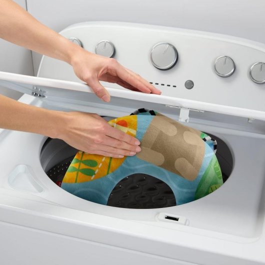Cojín de juego Fisher Price Aventuras sensoriales con mordedor y sonajero