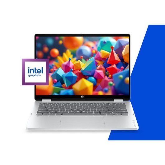 Portátil HP OmniBook 5 Flip 14-km0008nsx 14" Intel Core Ultra 5 322 16GB 1TB SSD Intel Graphics Windows 11