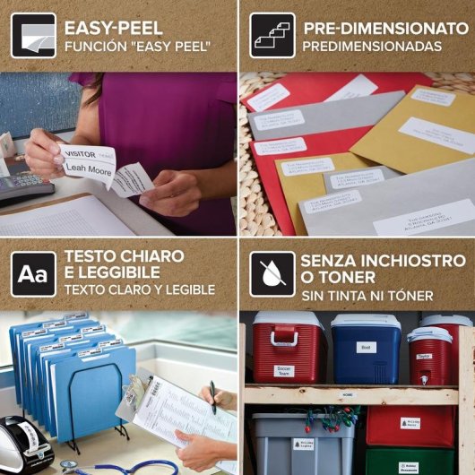 Etiquettes DYMO LabelWriter 54x101 mm 24 rouleaux