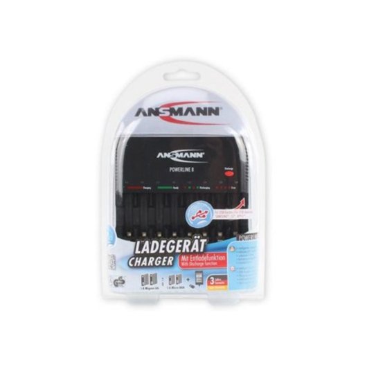Caricatore Powerline 8 Ansmann AA/AAA NiMH NiCd