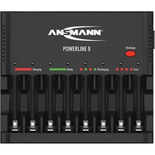 Caricatore Powerline 8 Ansmann AA/AAA NiMH NiCd