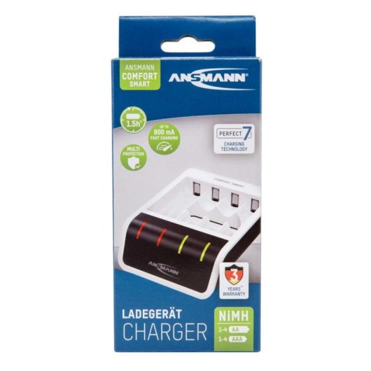 Ladegeraet Ansmann Comfort Smart USB NiMH AA/AAA