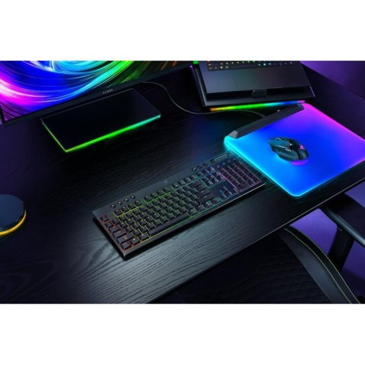 Clavier Razer BlackWidow V4 mécanique RGB USB RF sans fil Bluetooth US International