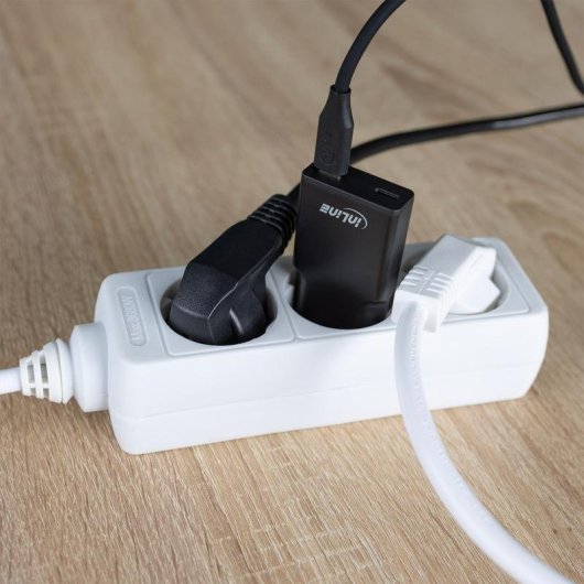 Cargador InLine USB-C 30W GaN Power Delivery