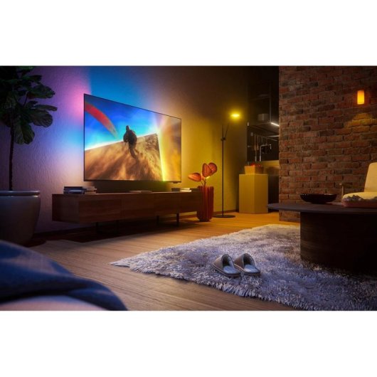 TV Philips OLED 50PQS8701/12 50" 4K UltraHD 60Hz Smart TV Titan OS HDR10+ Dolby Vision Ambilight