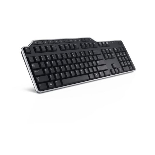 Teclado Dell KB522 de membrana com cabo USB e apoio de pulso US International