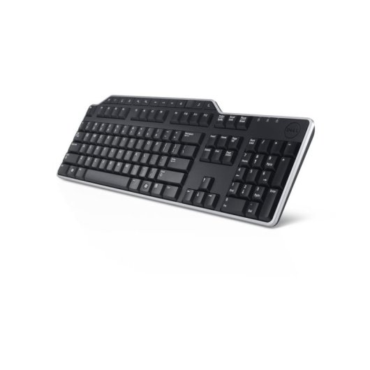 Teclado Dell KB522 de membrana com cabo USB e apoio de pulso US International