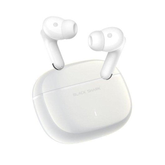 Auriculares Black Shark T23 inalámbricos Bluetooth 5.4 Gaming Blanco 40h batería