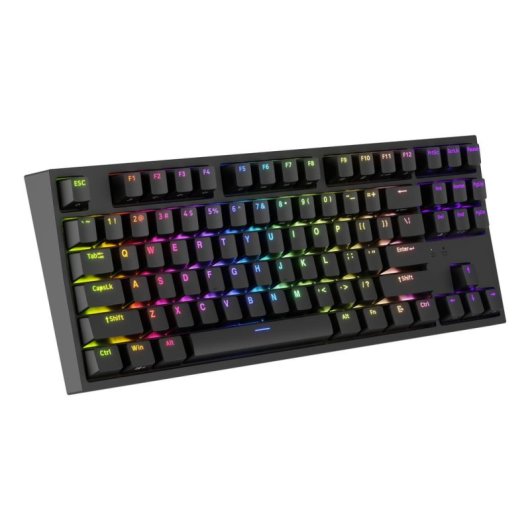 Teclado GENESIS Thor 404 TKL mecánico con switches Gateron Yellow Pro US International