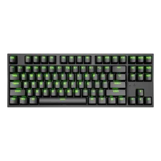 Teclado GENESIS Thor 404 TKL mecánico con switches Gateron Yellow Pro US International
