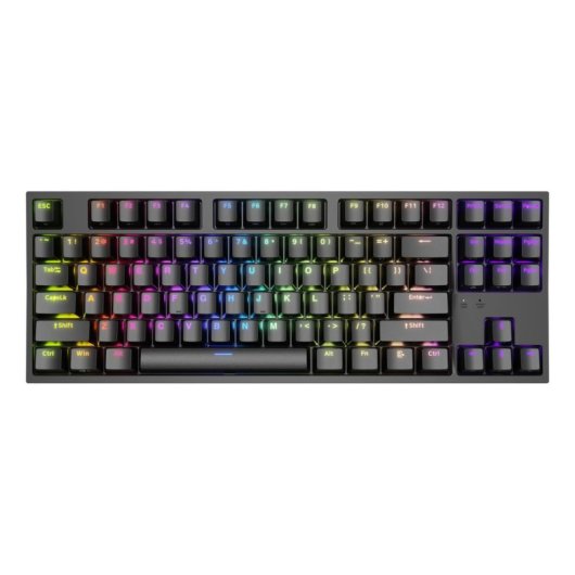 Teclado GENESIS Thor 404 TKL mecánico con switches Gateron Yellow Pro US International