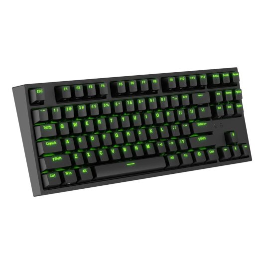 Teclado GENESIS Thor 404 TKL mecánico con switches Gateron Yellow Pro US International