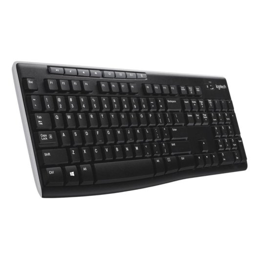 Teclado Logitech K270 inalámbrico completo con receptor unifying US International