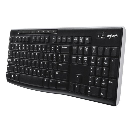Teclado Logitech K270 inalámbrico completo con receptor unifying US International