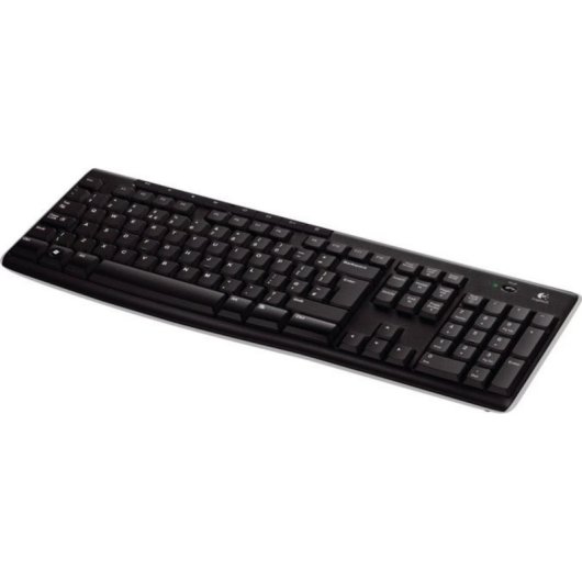 Teclado Logitech K270 inalámbrico completo con receptor unifying US International