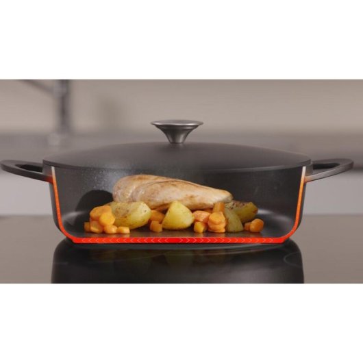 Poele Tefal Trattoria antiadhesif 28 cm induction