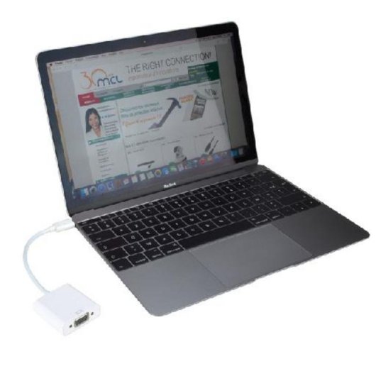 Adaptateur graphique MCL USB31-CM/40FCE USB-C vers VGA 1920x1080