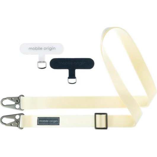 Almohadilla con cordón Mobile Origin LYT-UNI-WHT Universal Blanco 25 mm