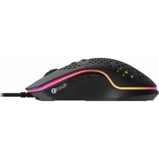 Ratón C-Tech GM-18 Gaming USB 7200 DPI Multicolor RGB Iluminación