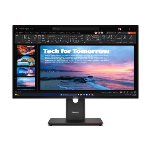 Monitor Lenovo ThinkVision T27QD-40 27" Quad HD 120Hz IPS HDR10 Ajuste de altura