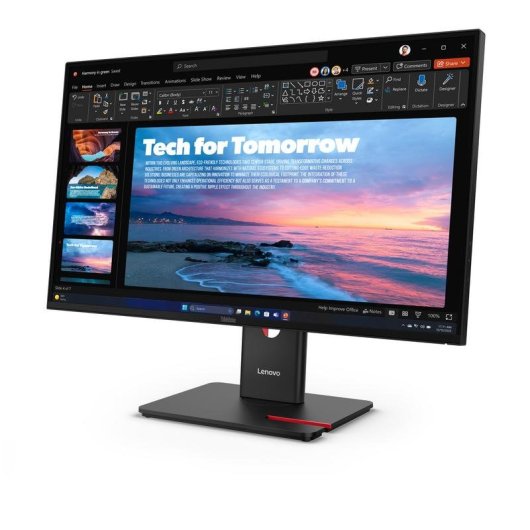Monitor Lenovo ThinkVision T27QD-40 27" Quad HD 120Hz IPS HDR10 Ajuste de altura